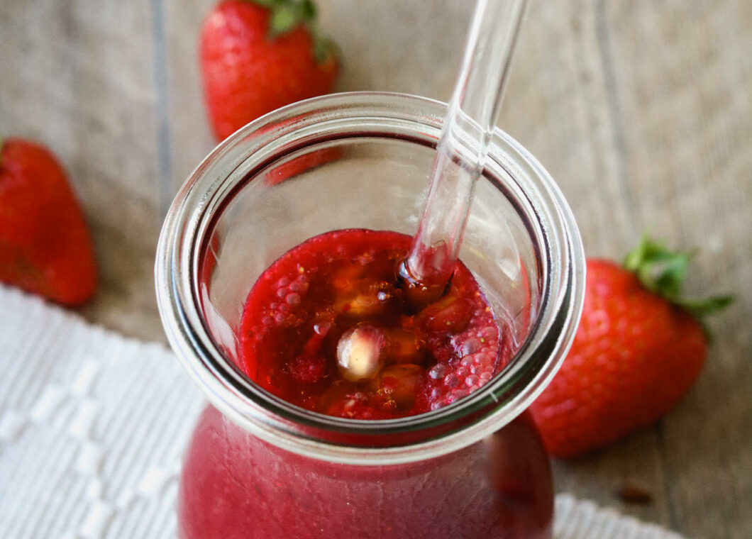 Orangen-Erdbeer-Smoothie mit Vitamin C-Kick
