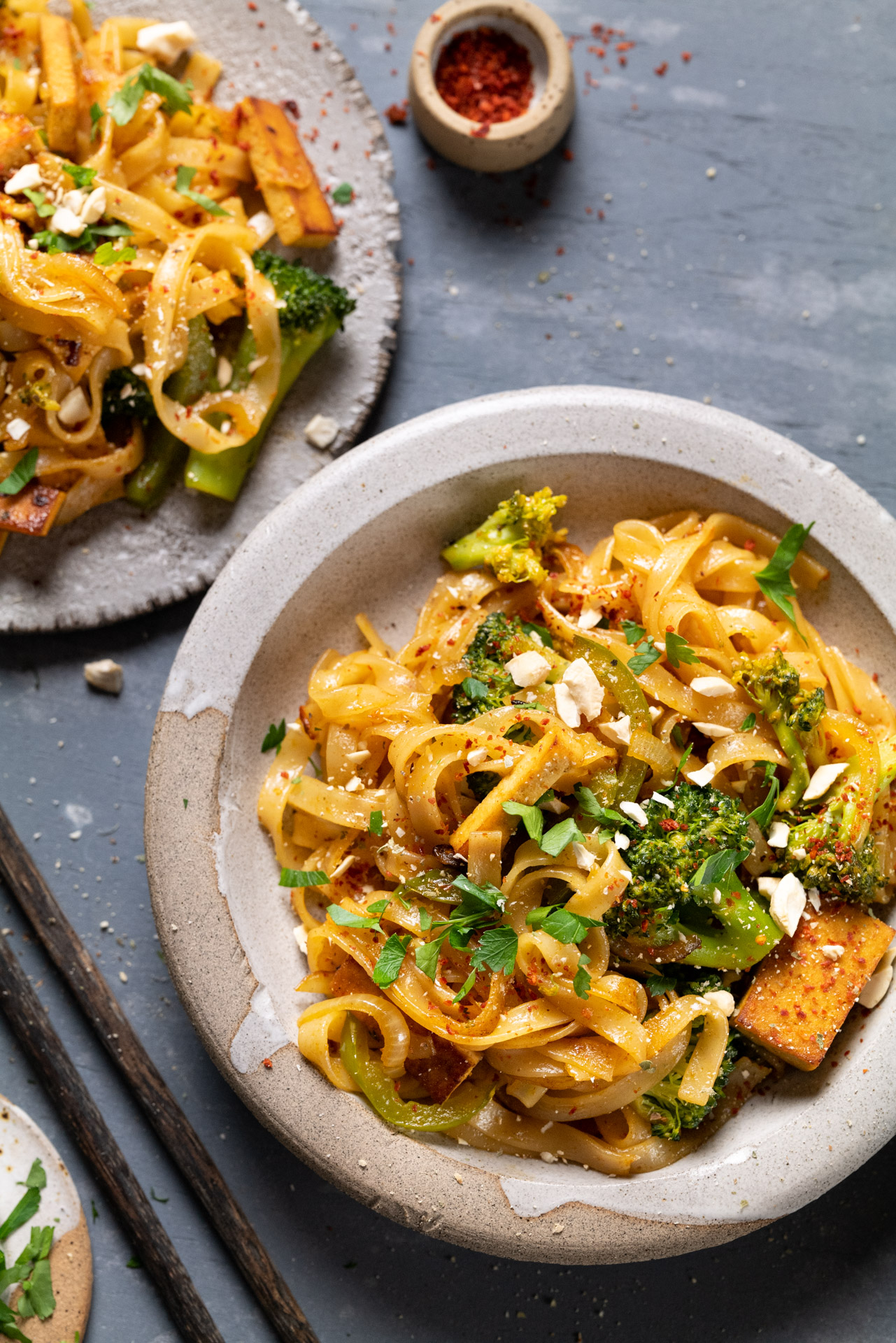 Tofu-Brokkoli Pfanne