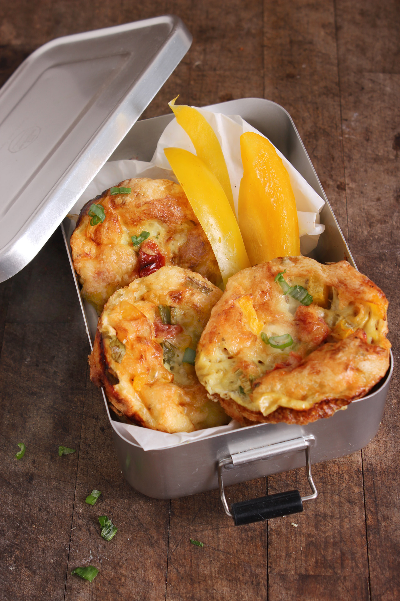 Pikante Protein-Muffins