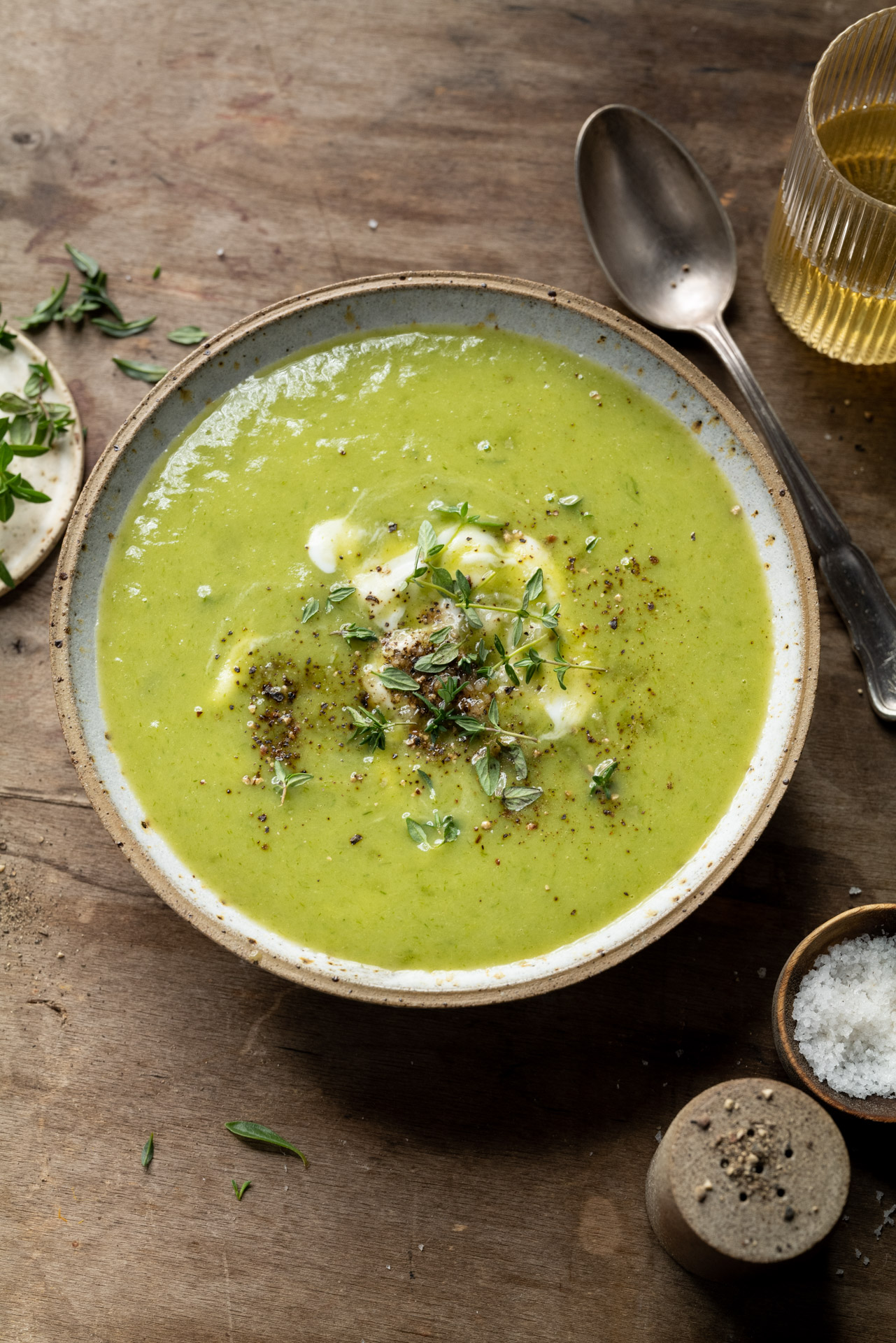 Cremige Kartoffel-Lauchsuppe