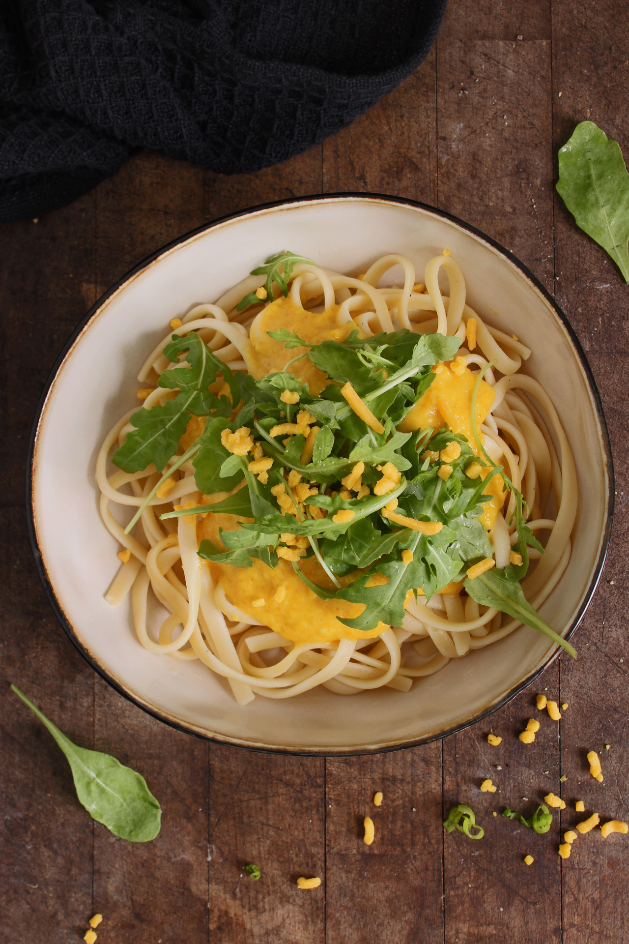 Linguine mit Kürbissoße