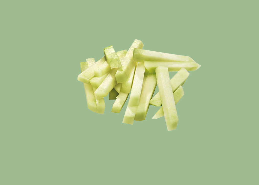 Kohlrabischeiben
