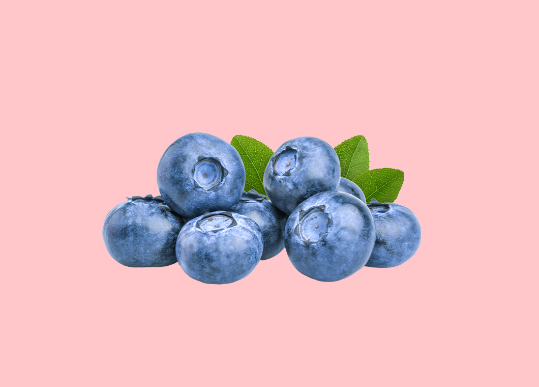 Eine Schale Heidelbeeren