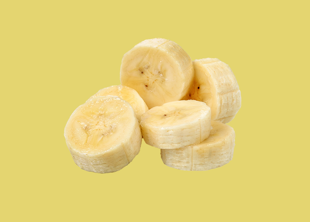 Banane in Scheiben