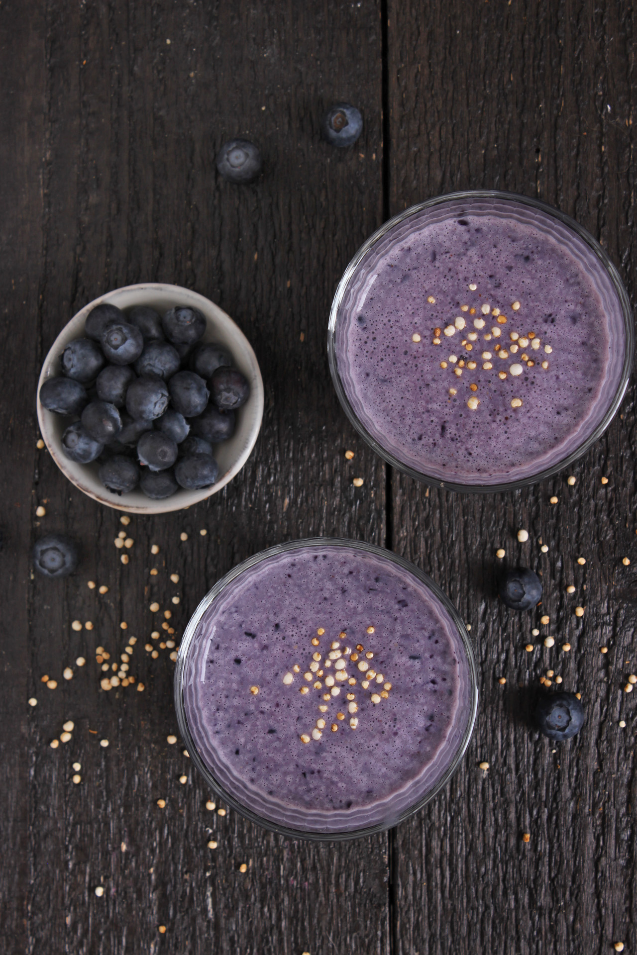 Heidelbeer-Buttermilch-Smoothie