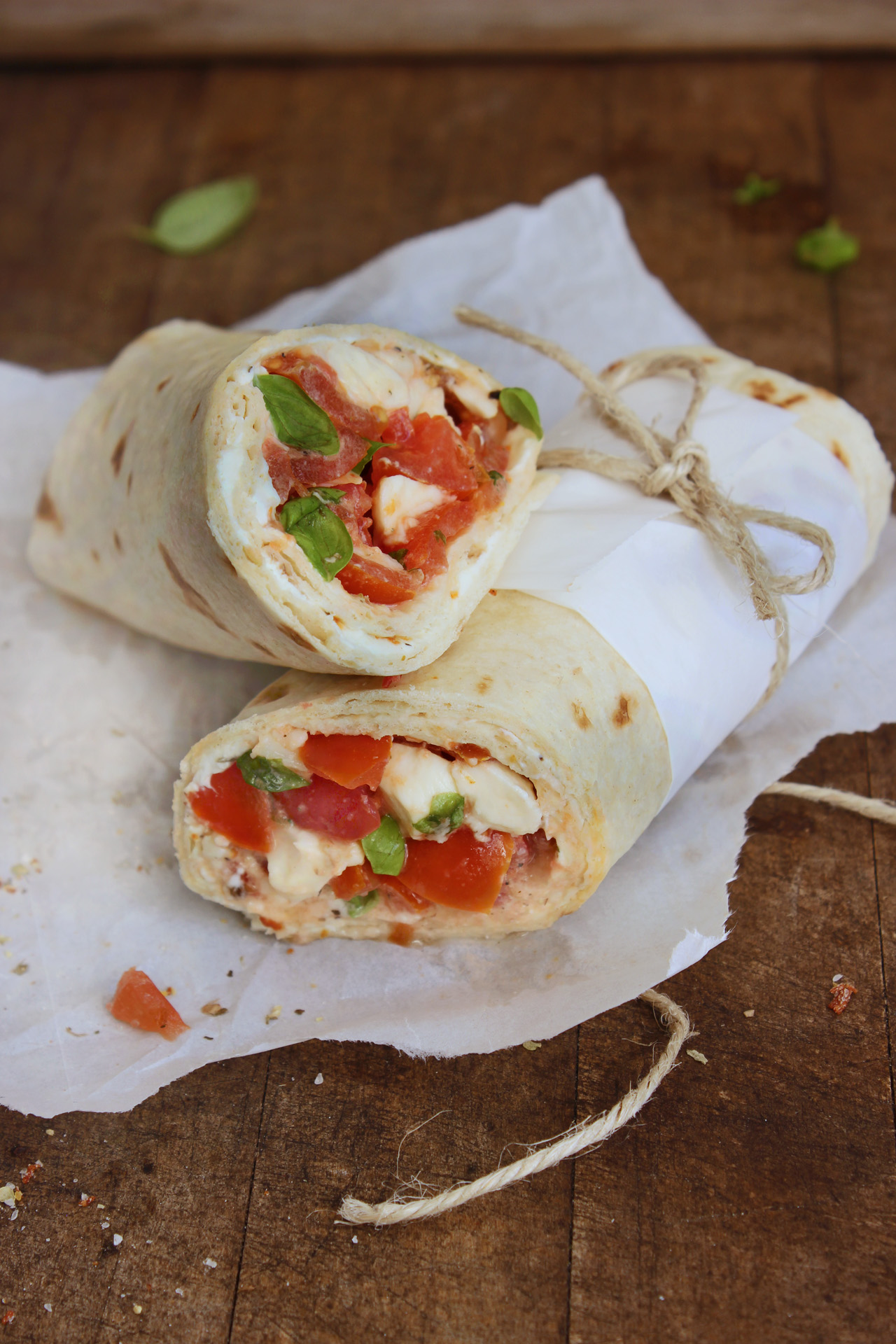 Caprese-Wraps