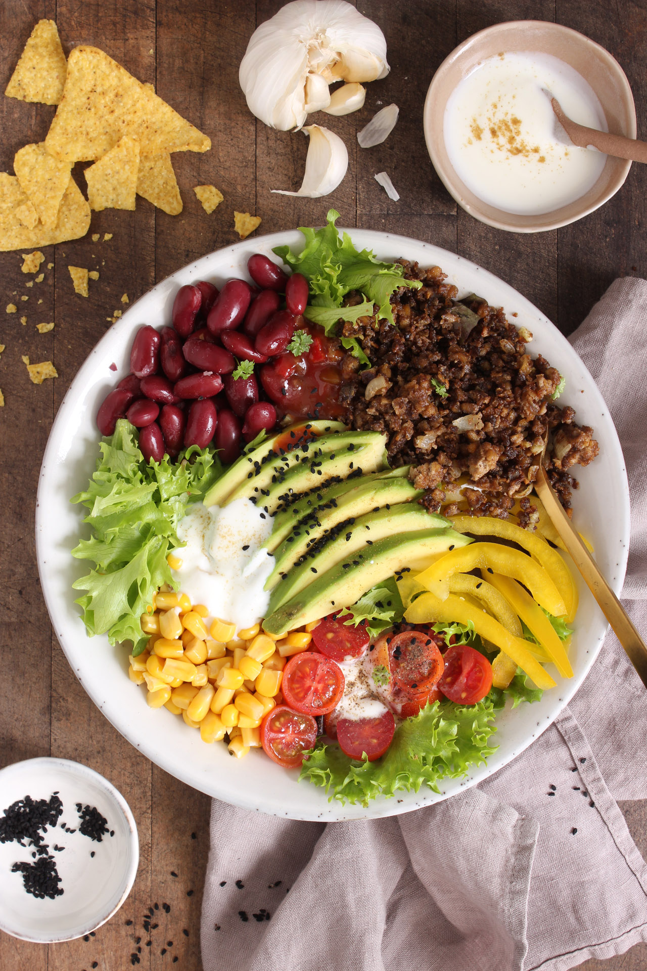 Mexikanische Burrito-Bowl