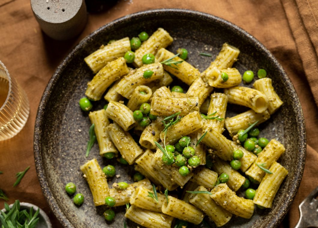 Grünkohl-Pesto mit Pasta